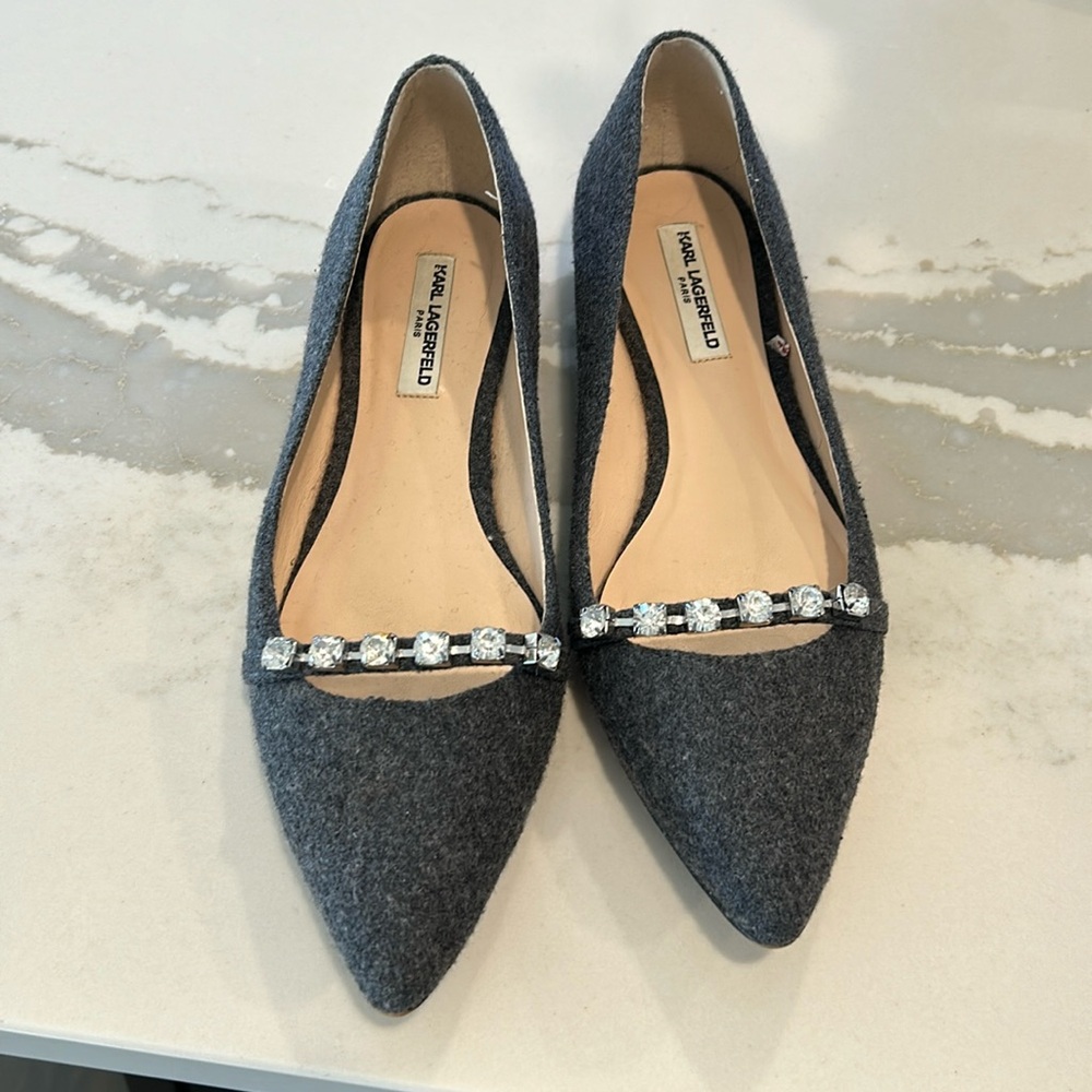 Karl Lagerfeld flats